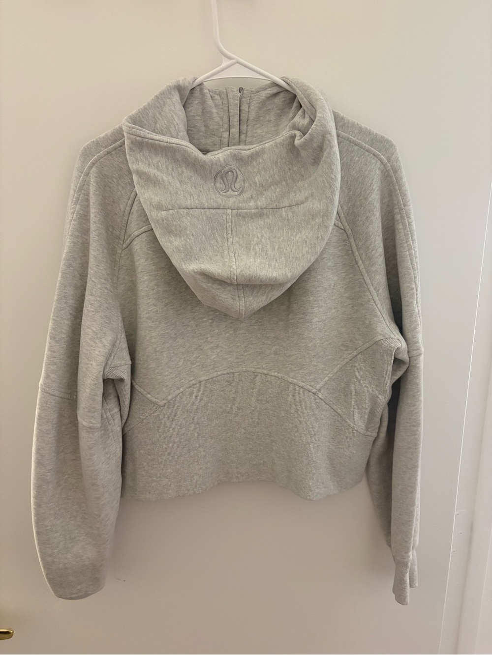 Lululemon Grey Hooded Scuba